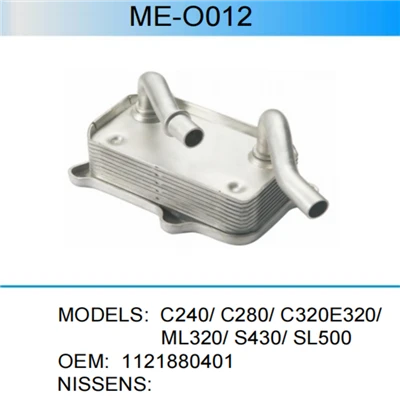 1121880401 Chladič motorového oleje pro MERCEDEZ BENZ
